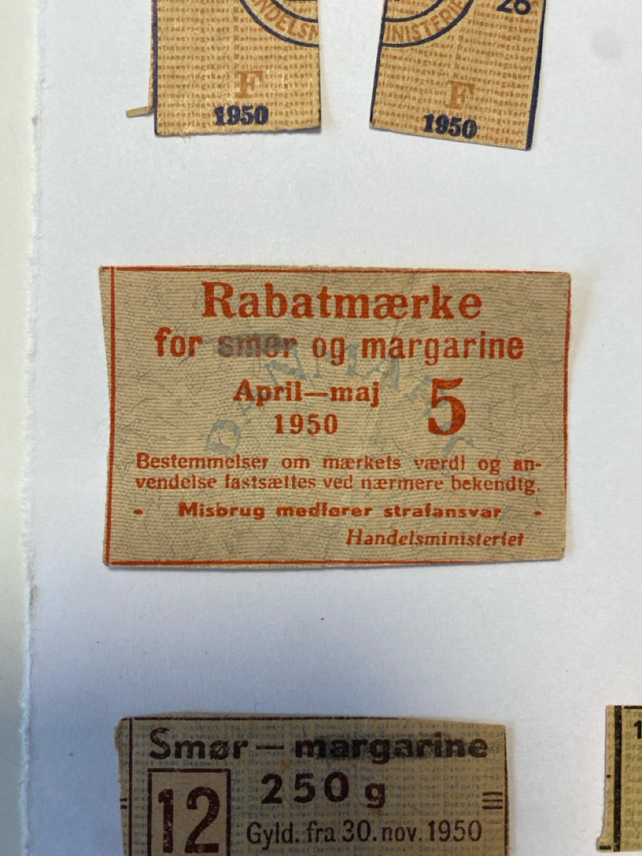 Rationeringsmærker 20